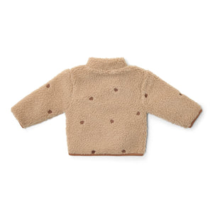 Little Dutch Teddy vest Taupe