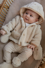 Afbeelding in Gallery-weergave laden, Little Dutch - Newborn Winter W26 Teddy vestje Sand Paws