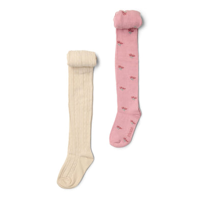 Little Dutch 2-pack Maillots Sand/Velvet Rose
