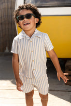 Afbeelding in Gallery-weergave laden, Little Dutch - Toddler boys Summer 26 - Blouse korte mouw Multi Stripe