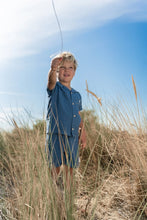 Afbeelding in Gallery-weergave laden, Little Dutch - Toddler boys Summer 26 - Blouse korte mouw Indigo