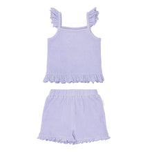 Afbeelding in Gallery-weergave laden, Little Dutch - Top en short Dreamy Purple