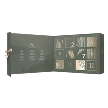 Afbeelding in Gallery-weergave laden, WoodWick Adventskalender Giftset 2026 – 12 Mini Geurkaarsen