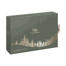 Afbeelding in Gallery-weergave laden, WoodWick Adventskalender Giftset 2026 – 12 Mini Geurkaarsen