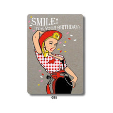 Afbeelding in Gallery-weergave laden, Geronimo Cards Cowgirl pinup Happy birthday