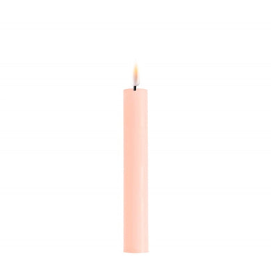 Light Pink LED Dinner Candle D: 2,2 * 15 cm (2 pcs.)