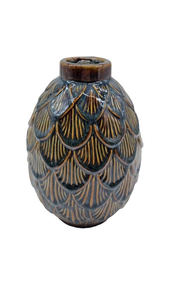 Mansion - Wolfsberg vase old colored 14.5*20