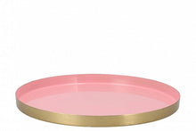 Afbeelding in Gallery-weergave laden, Marrakech k light pink plate 33x2cm