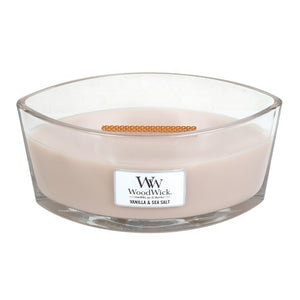 WoodWick Vanilla & Sea Salt Heartwick Flame Ellipse