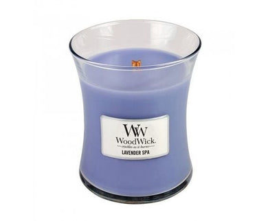 WoodWick Lavender Spa Medium Candle