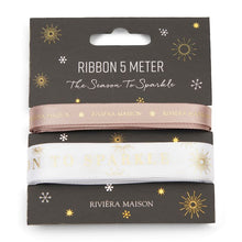 Afbeelding in Gallery-weergave laden, Riviera Maison - The Season To Sparkle Ribbon 5M