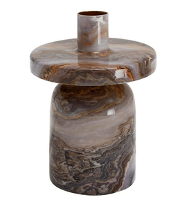 Mansion - Candleholder Chesapeake New Grey Marble L