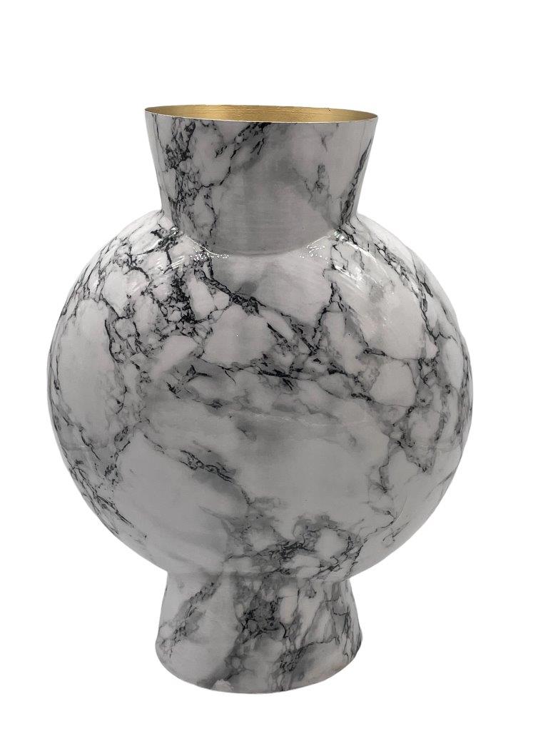 Mansion - Vase Narzole White Marble 23*11*30