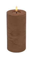 Afbeelding in Gallery-weergave laden, Mansion - Led Pillar Candle Copper Metallic 7.5*15cm