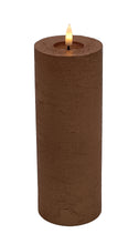 Afbeelding in Gallery-weergave laden, Mansion - Led Pillar Candle Copper Metallic 7.5*20cm