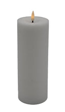 Afbeelding in Gallery-weergave laden, Mansion - Led Pillar Candle White Rustic 7.5*20cm