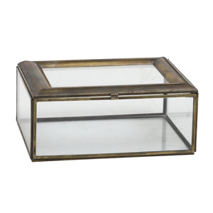 PTMD - Paloma Iron brass Glass box rectangle L