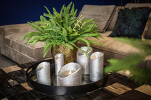 Afbeelding in Gallery-weergave laden, PTMD - LED Light Candle metallic taupe moveable flame M