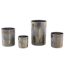 Afbeelding in Gallery-weergave laden, PTMD - Jenar Gold glass stormlight leopard in jungle round L