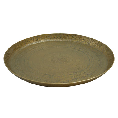 PTMD - Yumo Brass alu bowl antique look round S