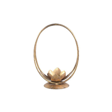 PTMD - Serinda Gold metal stormlight flower base with rou