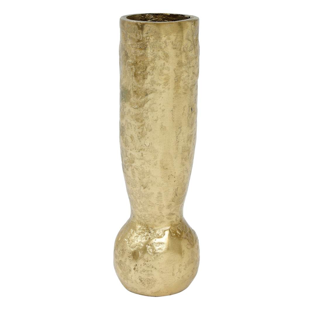 PTMD - Deniz Gold aluminum pot on ball shaped base round
