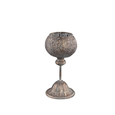 PTMD - Djana Copper iron candleholder ball shade S