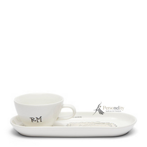 Riviera Maison - Coffee Cookie Cup & Saucer