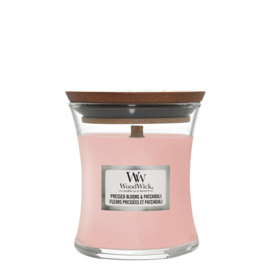 WoodWick Pressed Blooms & Patchouli Mini Candle