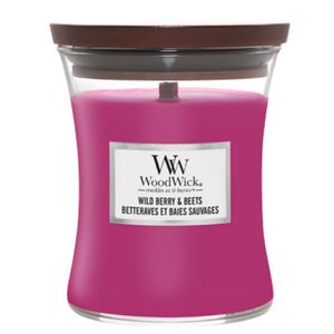 WoodWick Wild Berry & Beets Medium Candle