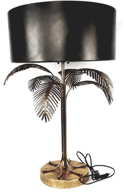 Mansion - Gold Palm lamp Black Shade 45*45*73,5