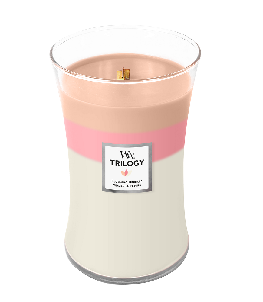 WoodWick Trilogy Blooming Orchard Large Candle