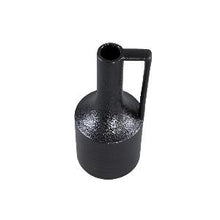 Afbeelding in Gallery-weergave laden, PTMD - Rita Black matt ceramic pot with ear L