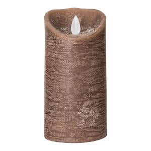 PTMD - LED Light Candle brown moveable flame M